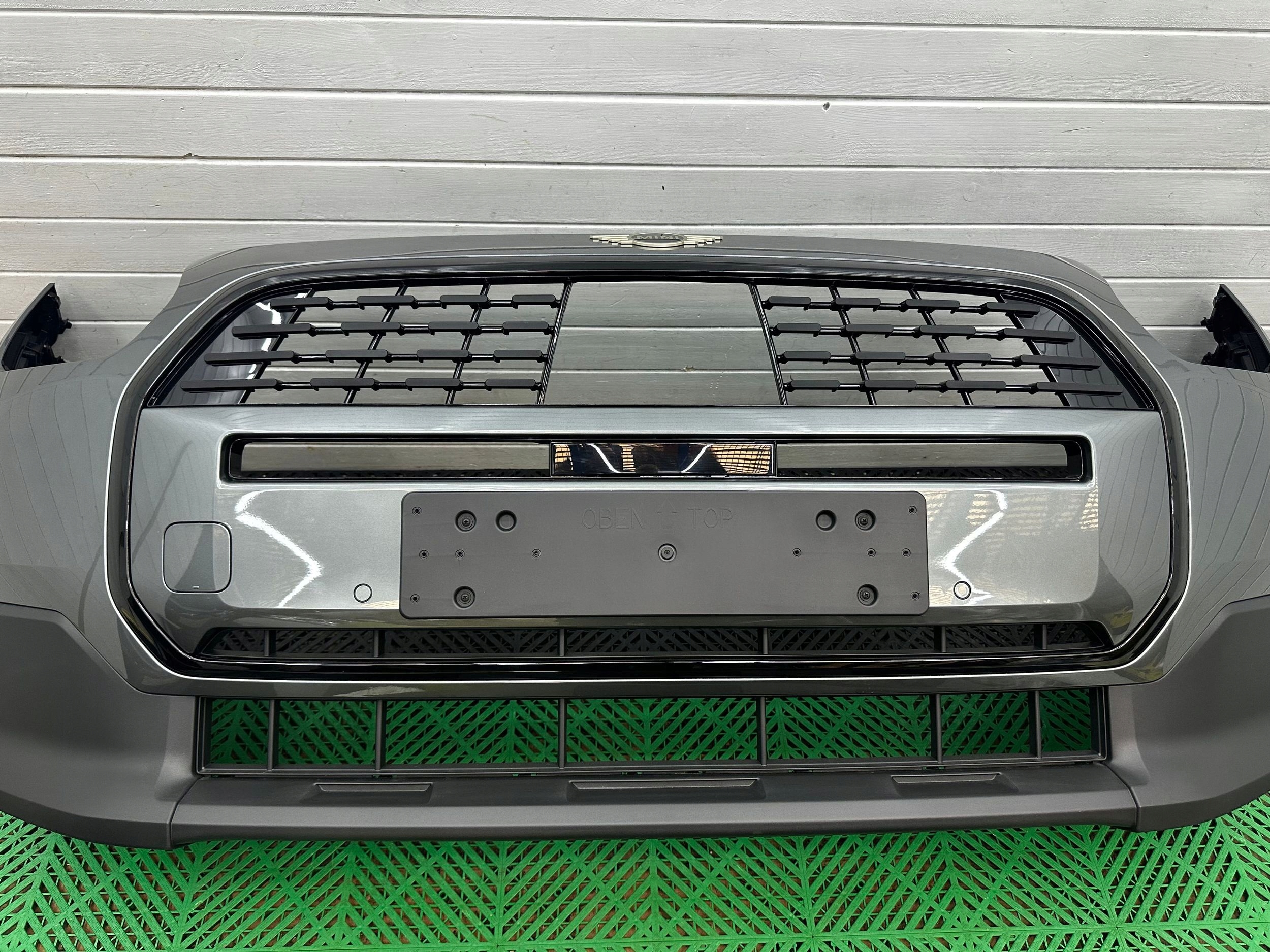 front bumper complete Mini Countryman U25 colour WC71 SMOKEY GREEN