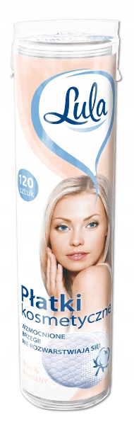 

Lula płatki Kosmetyczne 100% Bawełna 120 szt.