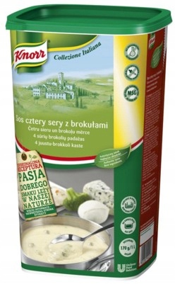 Knorr Sos cztery sery z brokułami 0,9 kg