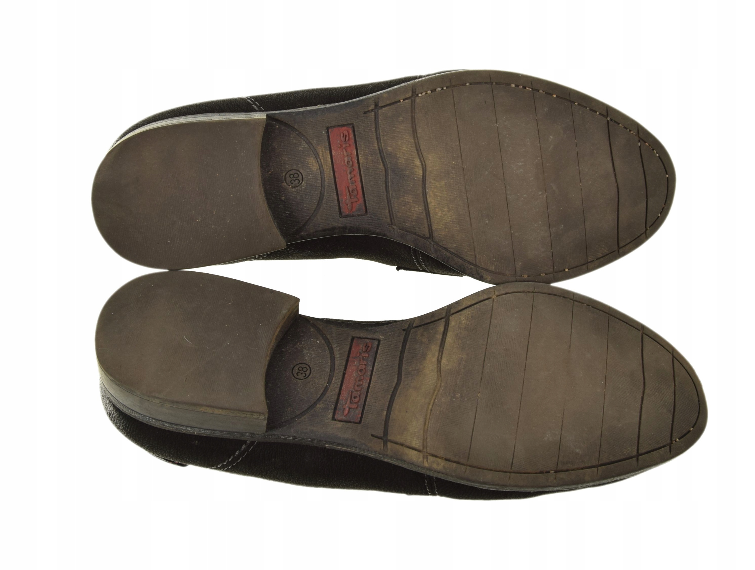 TAMARIS SKÓRZANE PÓŁBUTY WSUWANE 38 Długość wkładki 24.2 cm