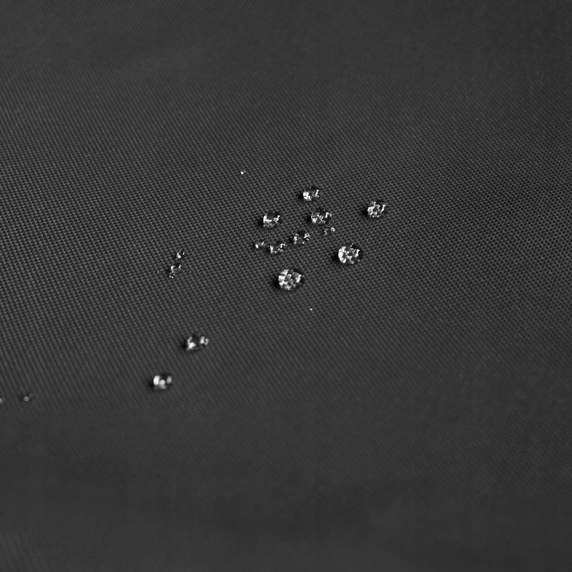 Czarny podnóżek puf nylon outdoor Marka Italpouf