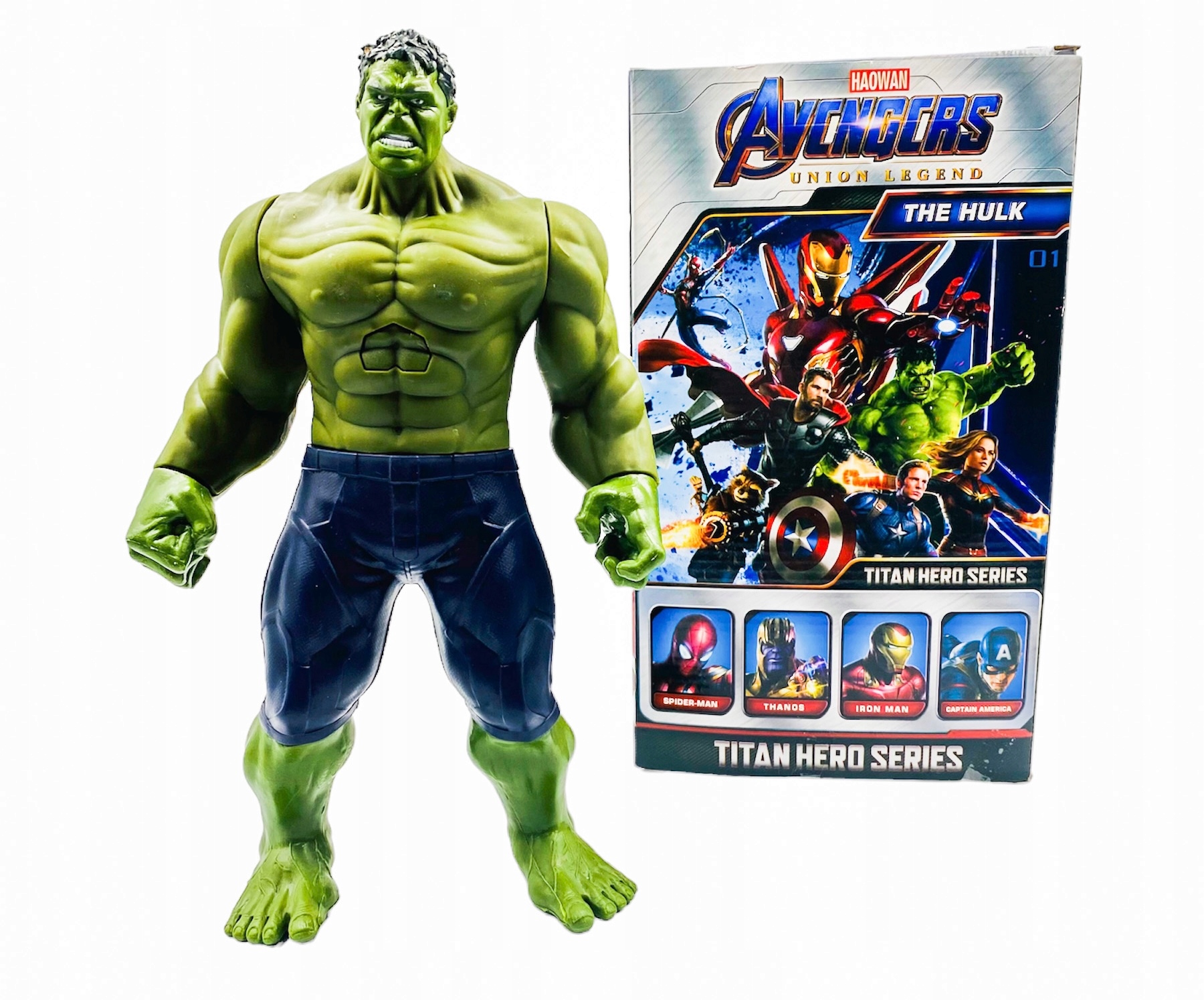 

Hulk Avengers Duża Ruchoma Figurka Dźwięk