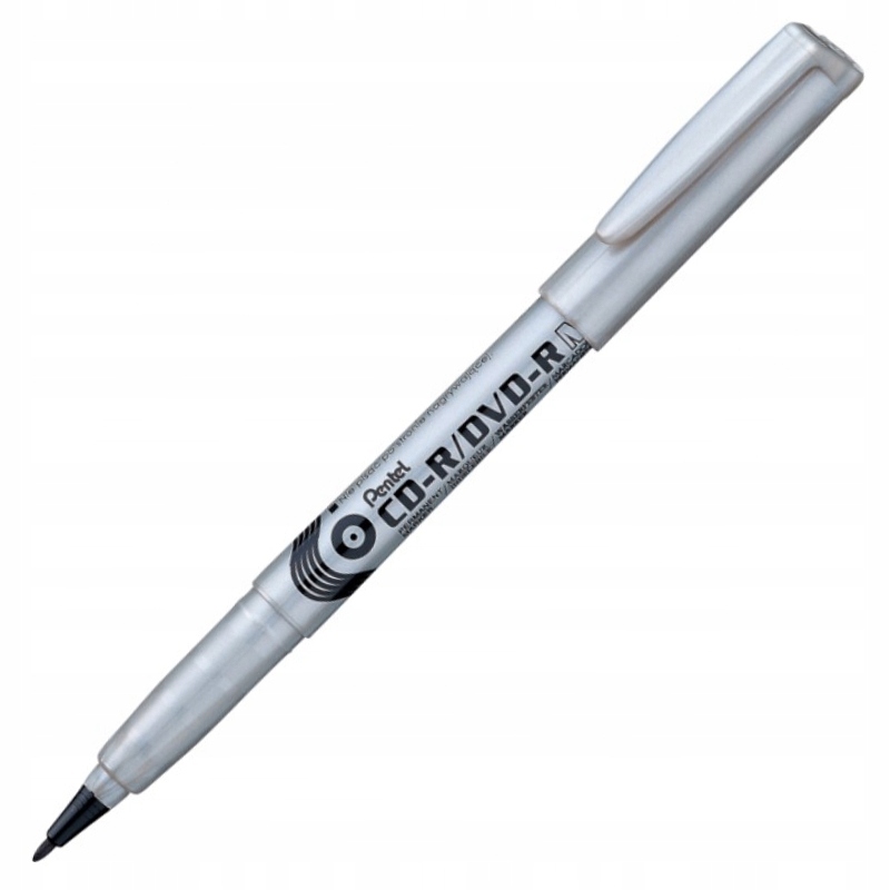 

Marker Foliopis Pentel Płyty CD/DVD Czarny NMS51