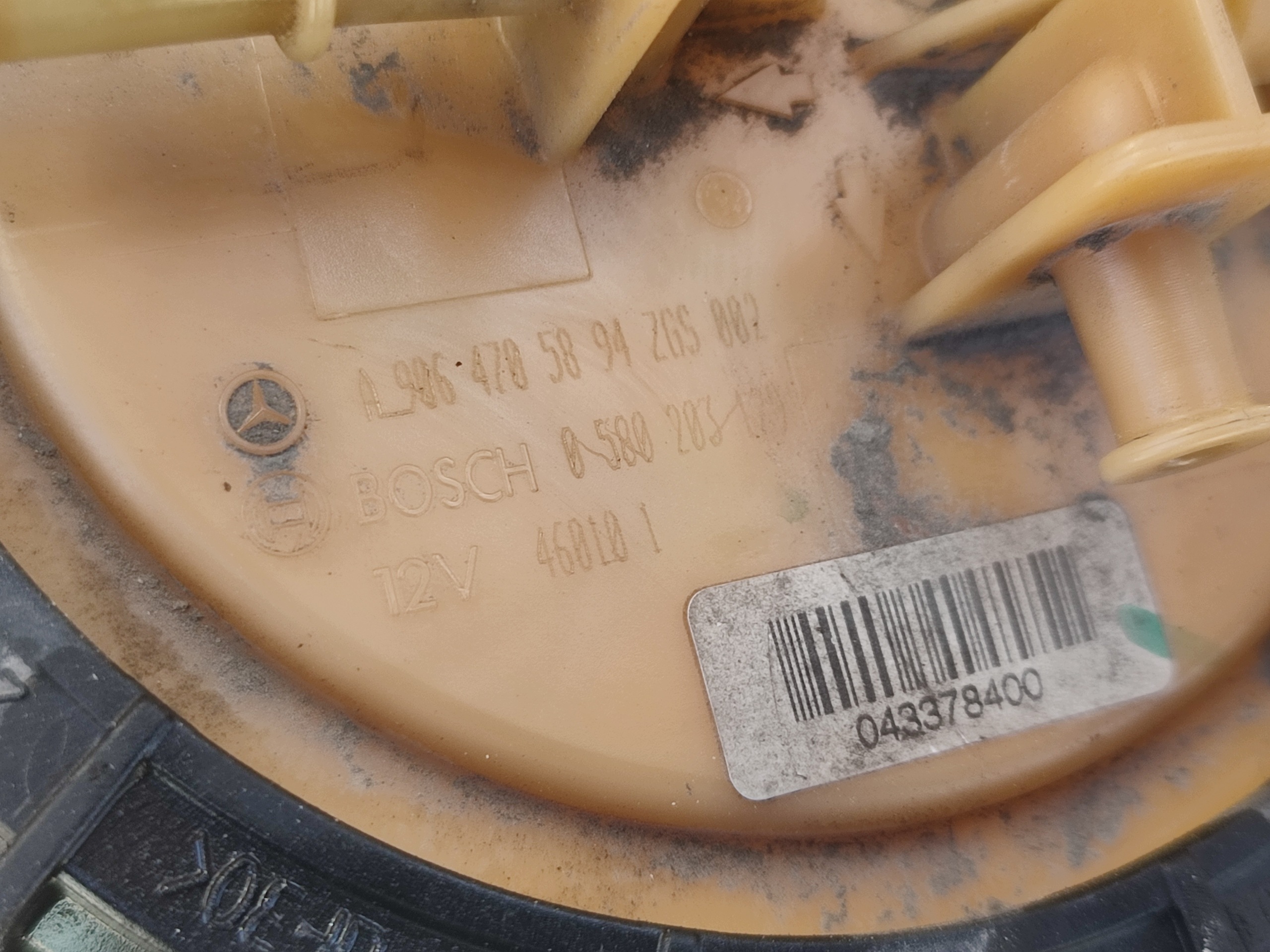 feed pump MERCEDES SPRINTER CDI W906 LIFT A9064705894