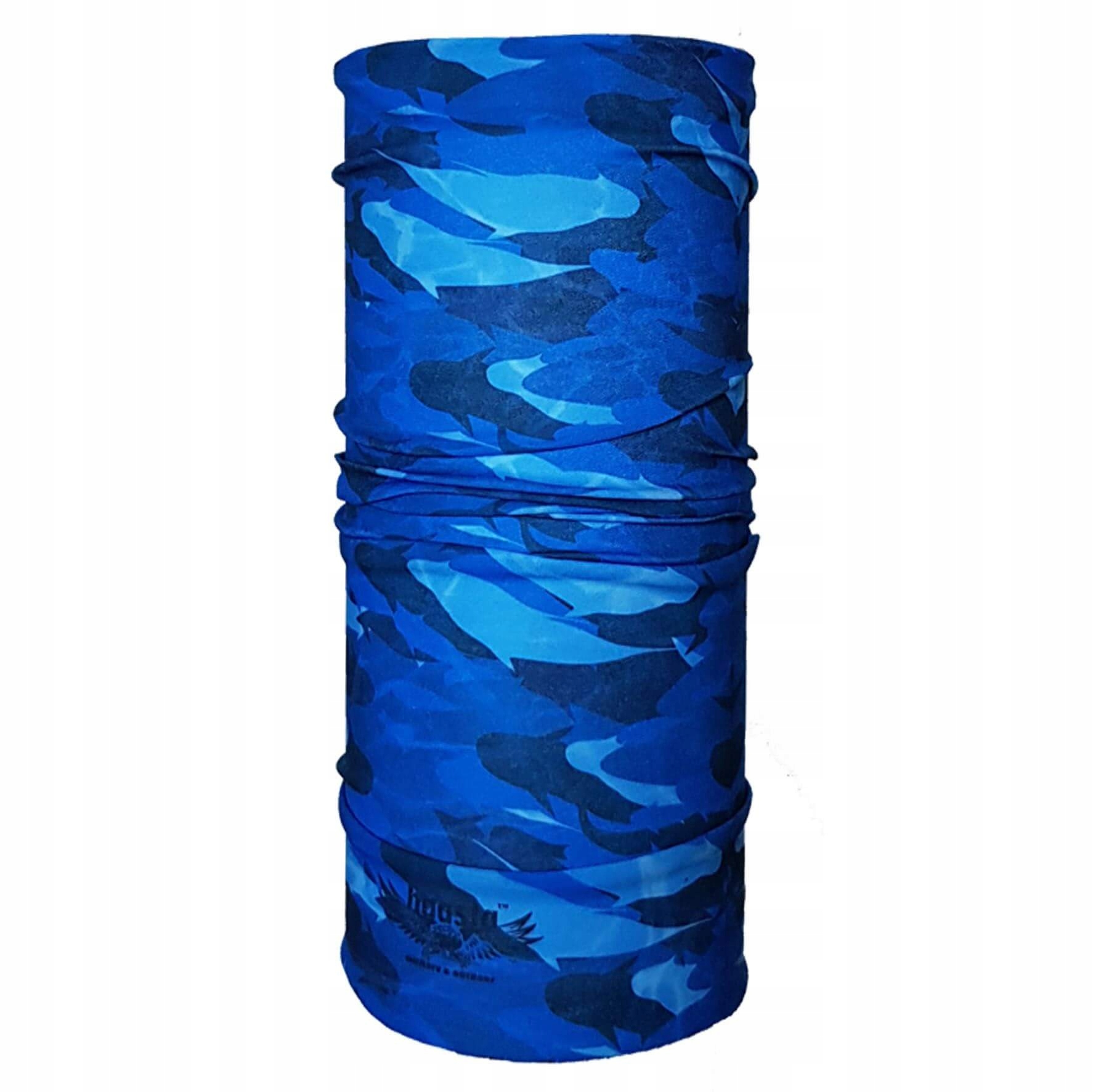 Chusta Wielofunkcyjna Komin Szalik Ryby Blue