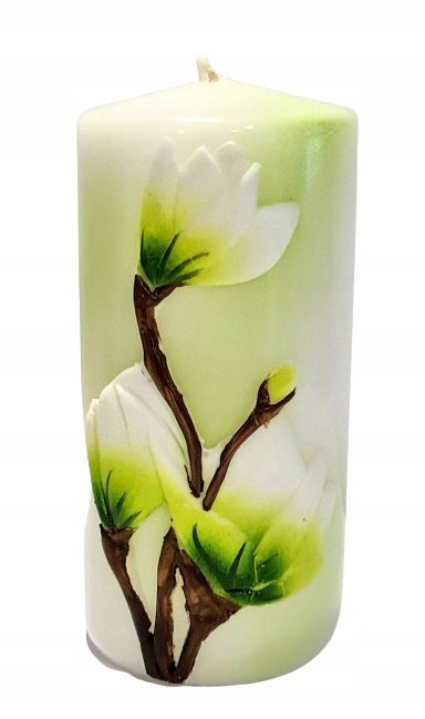 

Świeca Pieńkowa 150/70 Magnolia Lakier Biały/ziel.