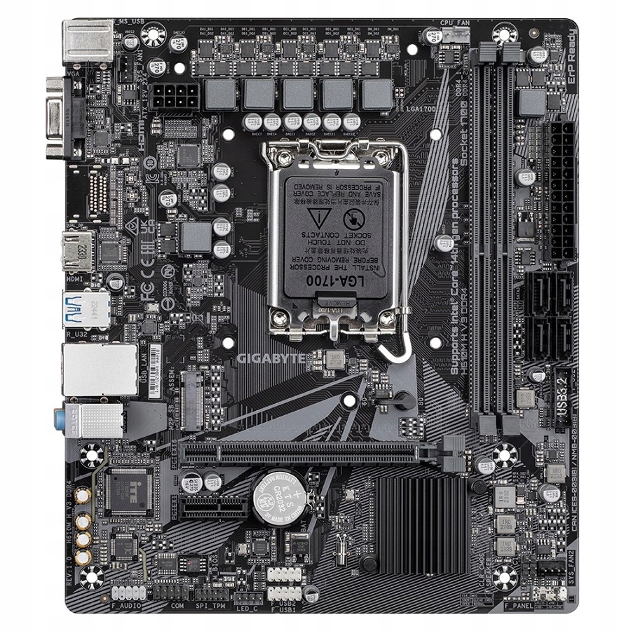 Gigabyte H610 H V3 DDR4/LGA 1700/mATX