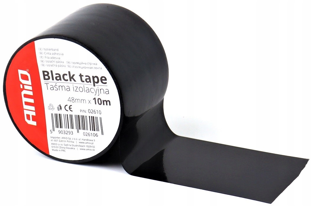 

Taśma Izolacyjna 48mm 10m Izolacja Szeroka Mocna