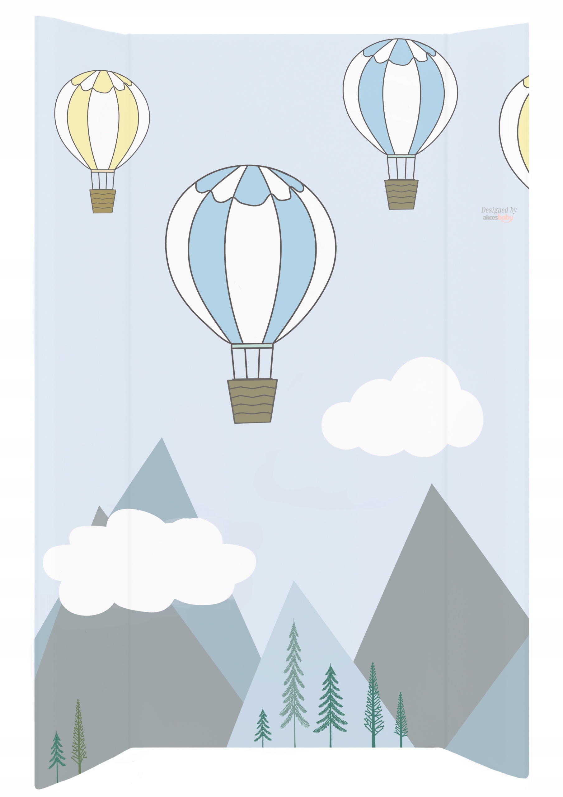 

Przewijak sztywny Nadstawka na łóżeczko 47x70cm