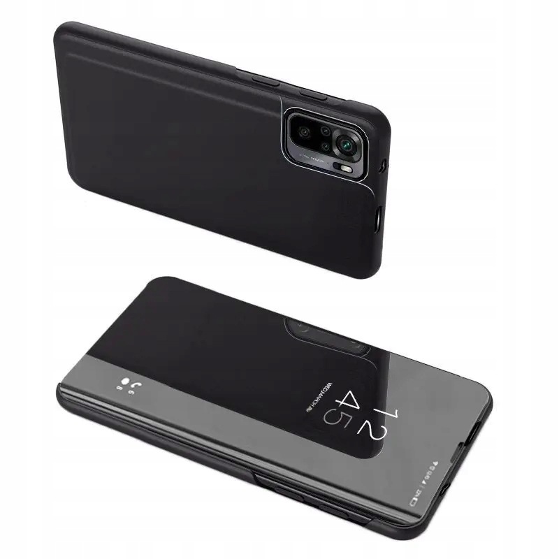 Clear View Case etui Xiaomi 13 pokrowiec z klapką czarne Hurtel