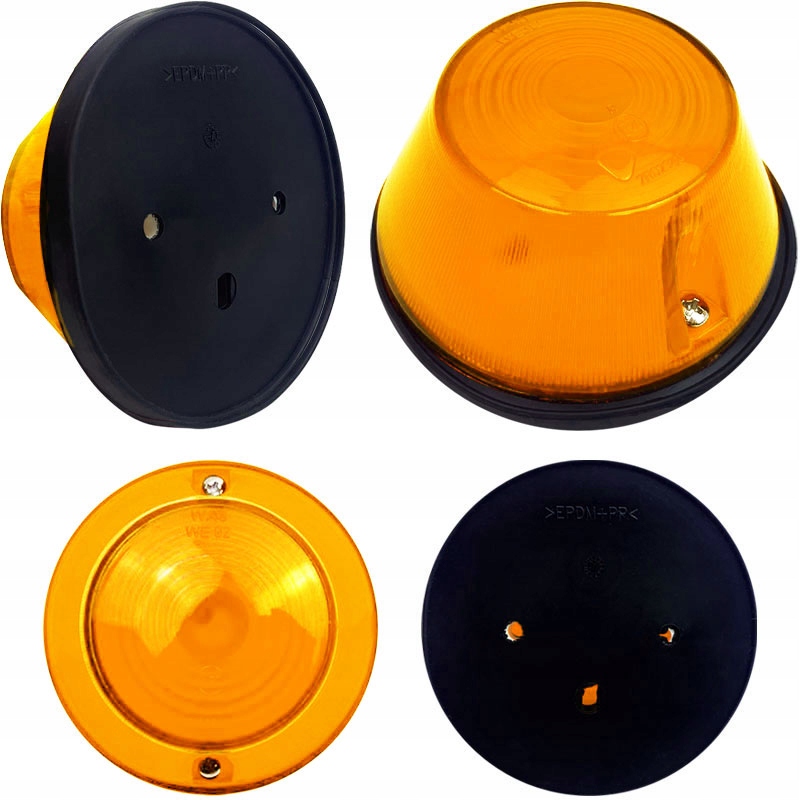 LAMPA OBRYSOWA NISKA POMARAŃCZOWA DO PRZYCZEPY WAŚ