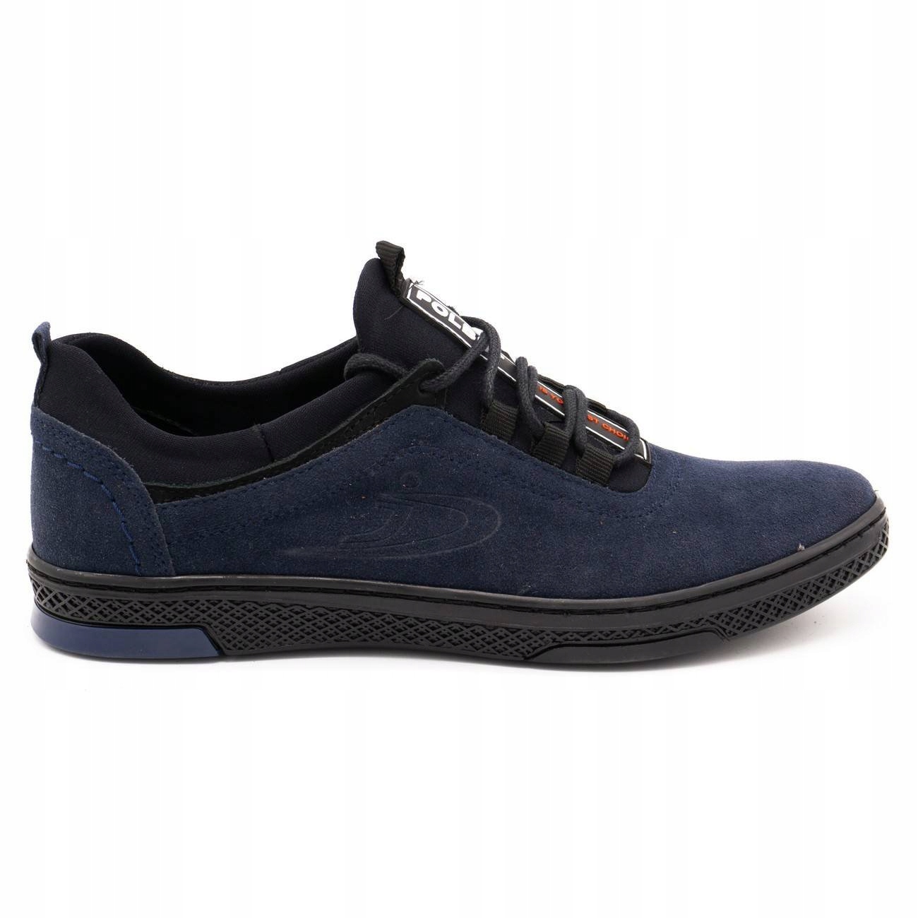 

Buty męskie skórzane casual K24 zamszowe r.45