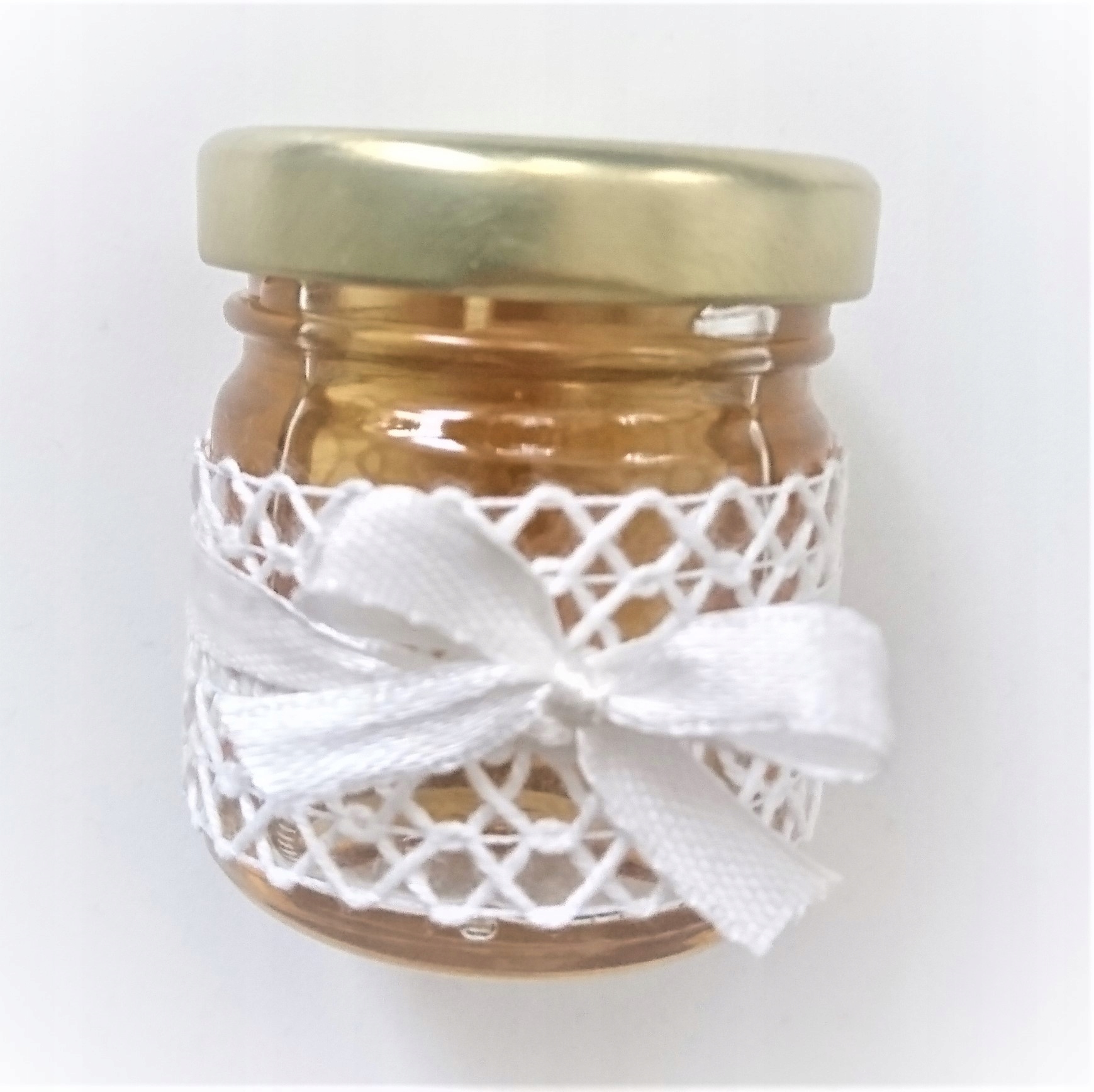 

podziękowanie dla gości ślub komunia prezent miód