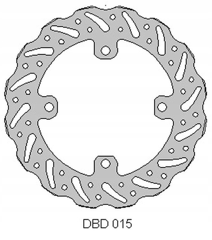 Delta Braking Brzdový Kotúč Zadný Kawasaki Kx 125 '03-08, Kx 250 '03-18, 2