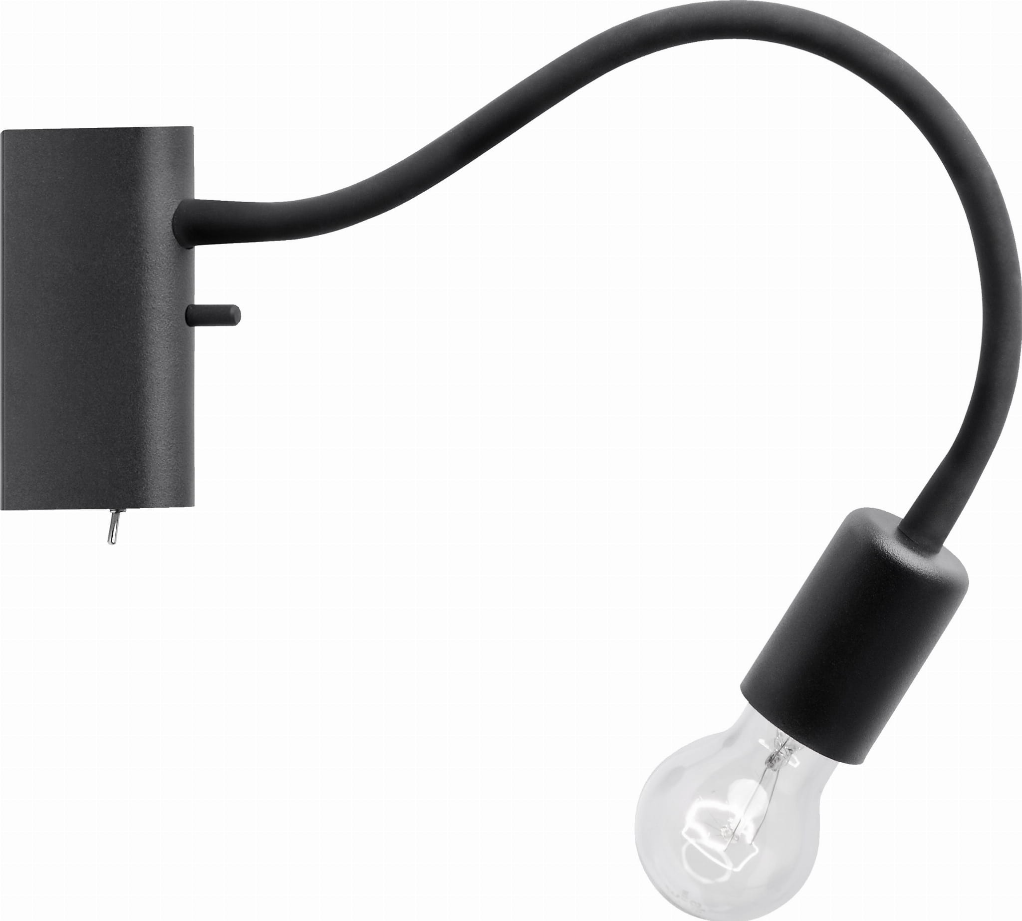 Nowodvorski Flex Nástěnné svítidlo Led Černá Kov E27 25W