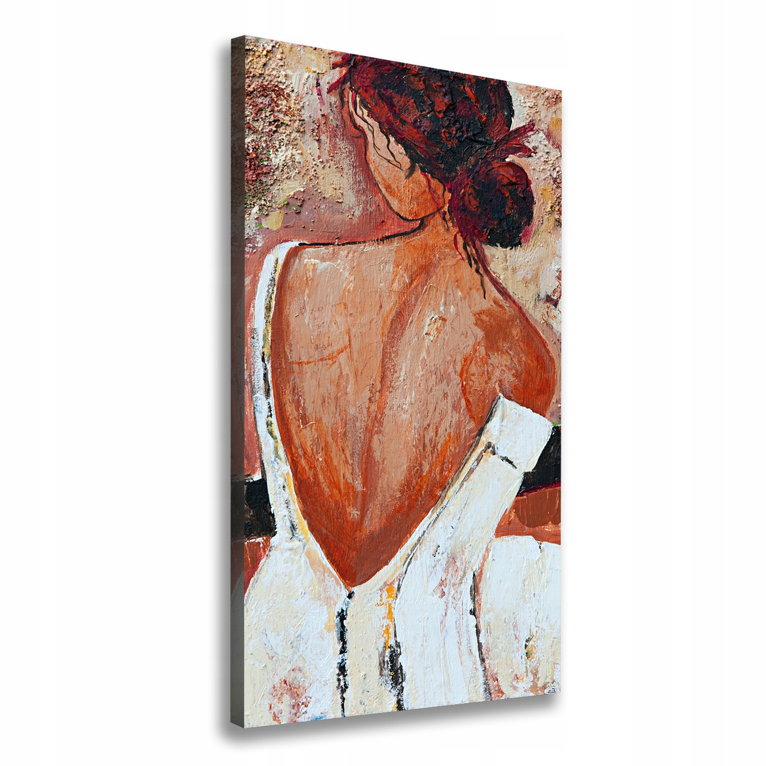 

Nowoczesny obraz canvas na ramie Kobieta 70x140 cm