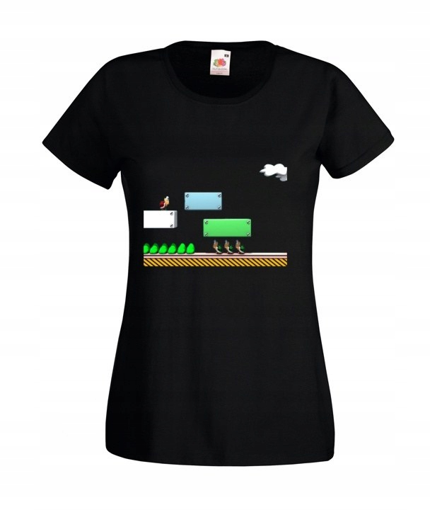 

Damska Koszulka Super Mario Bros Wzory
