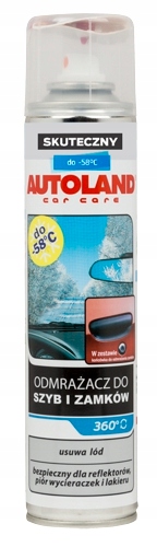 

Odmrażacz do szyb i zamków Autoland 300ml Spray