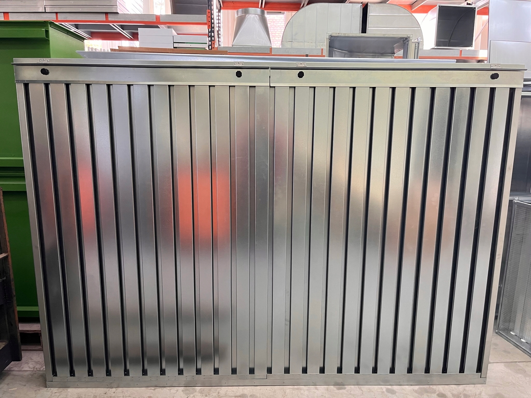 ŚCIANA LAKIERNICZA START 2000x1700 - FILTR MECHECHANICZNY Wysokość 1.7 m