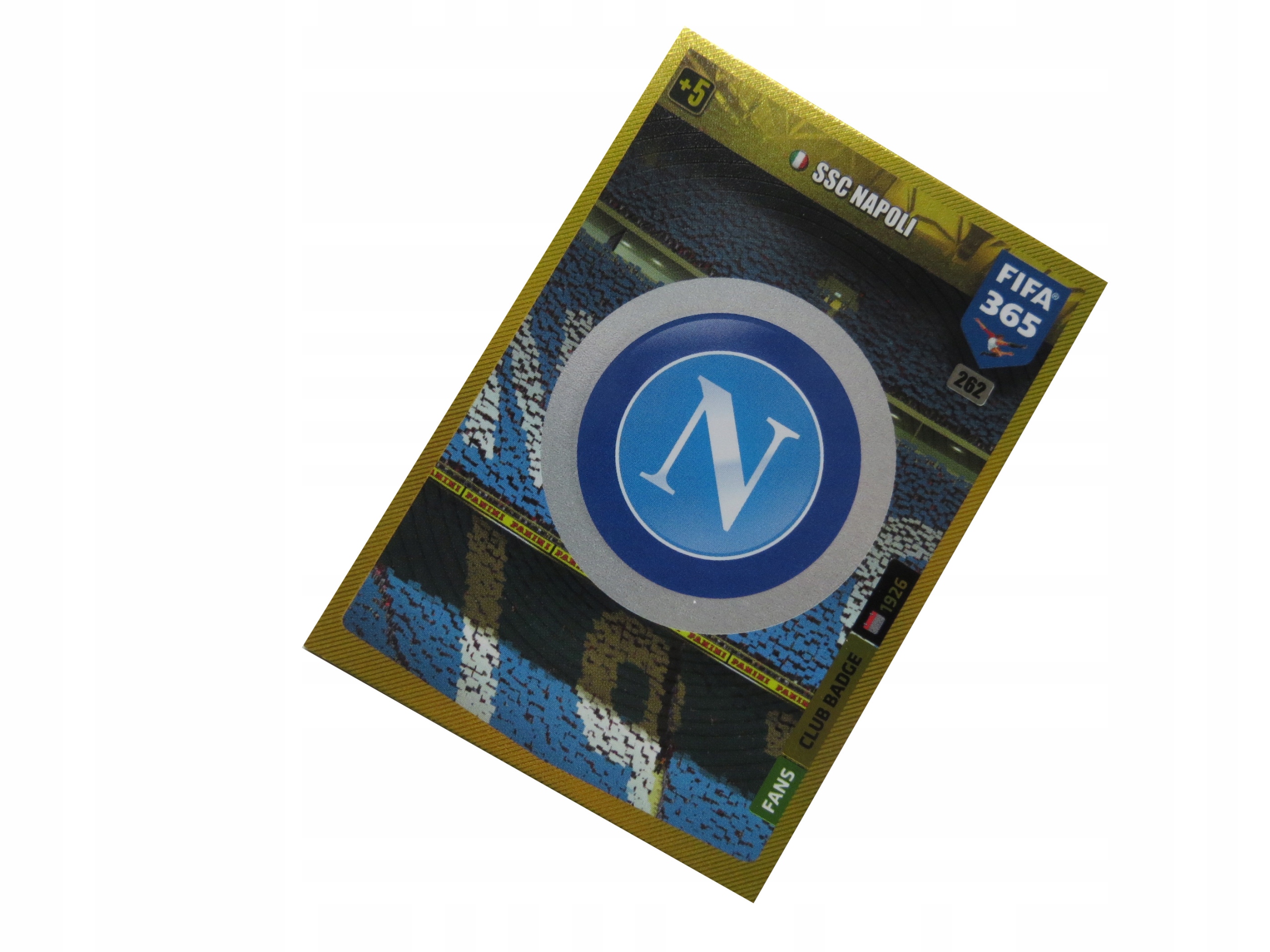 Panini Fifa 365 2020 Karta Piłkarska Fans Club Badge 262 Ssc Napoli