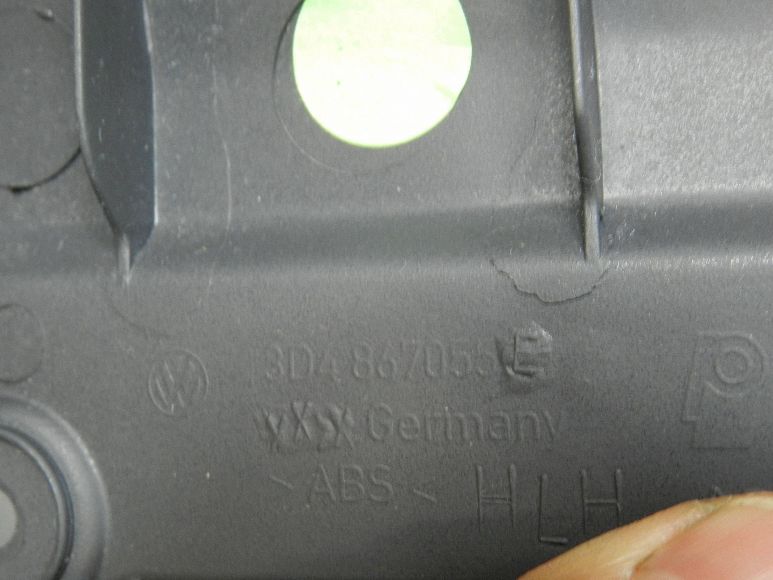 Volkswagen Phaeton Blende Abdeckung Tür links heck 3D4867055E N58165