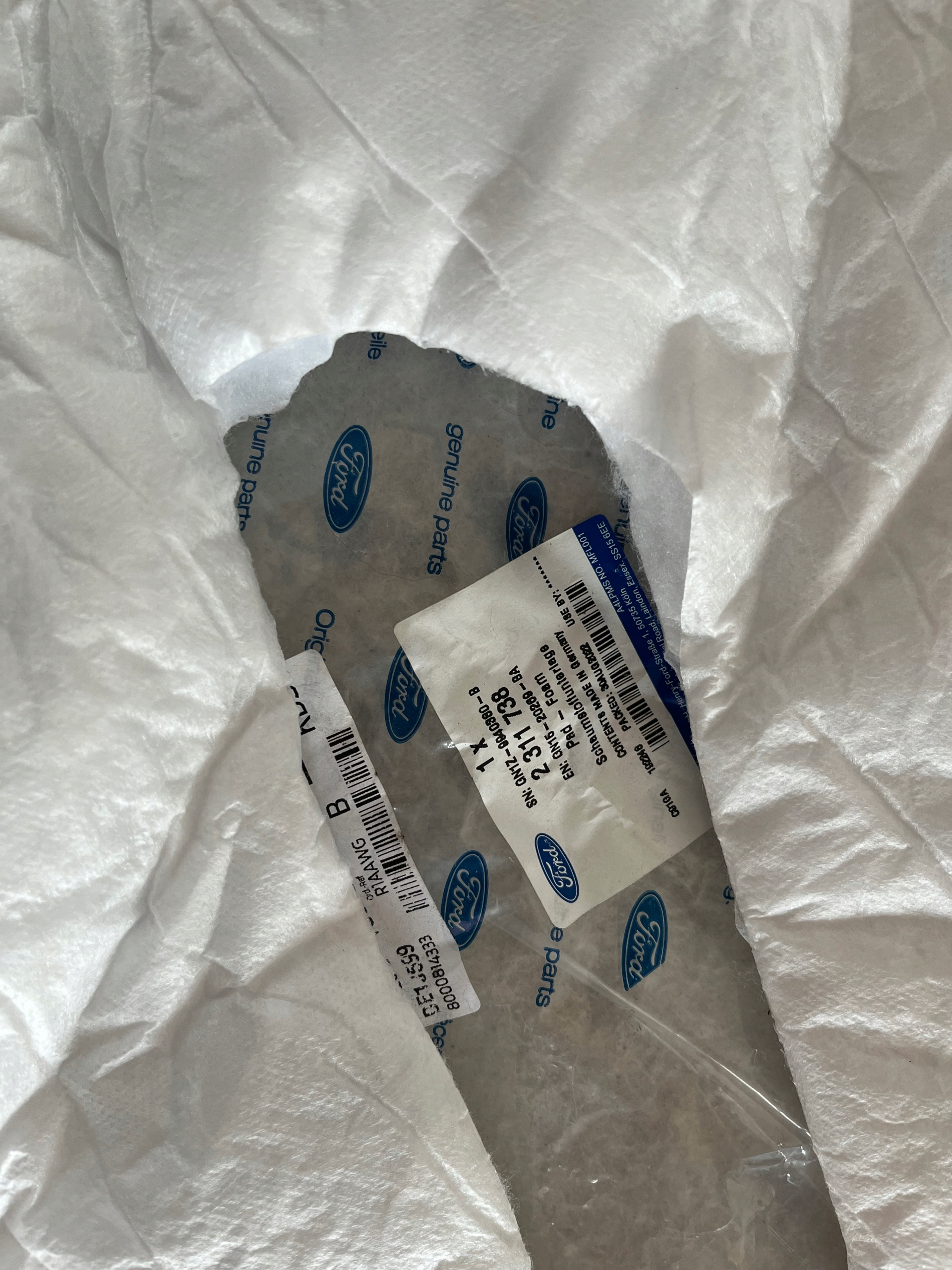 NOWE WYGŁUSZENIE DRZWI PRZEDNICH PRAWYCH FORD ECOSPORT 17- GN15-20269-BA