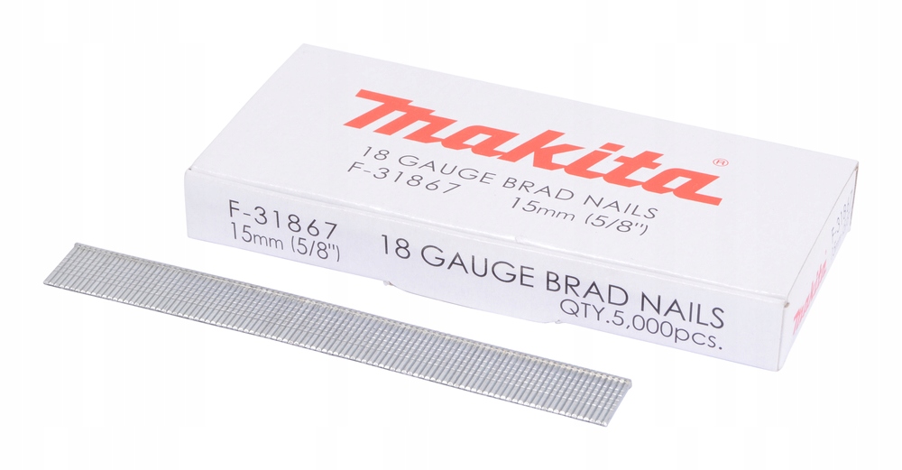 

Makita Gwoździe Szpilk AF506 505 F-31867 15MM 5000