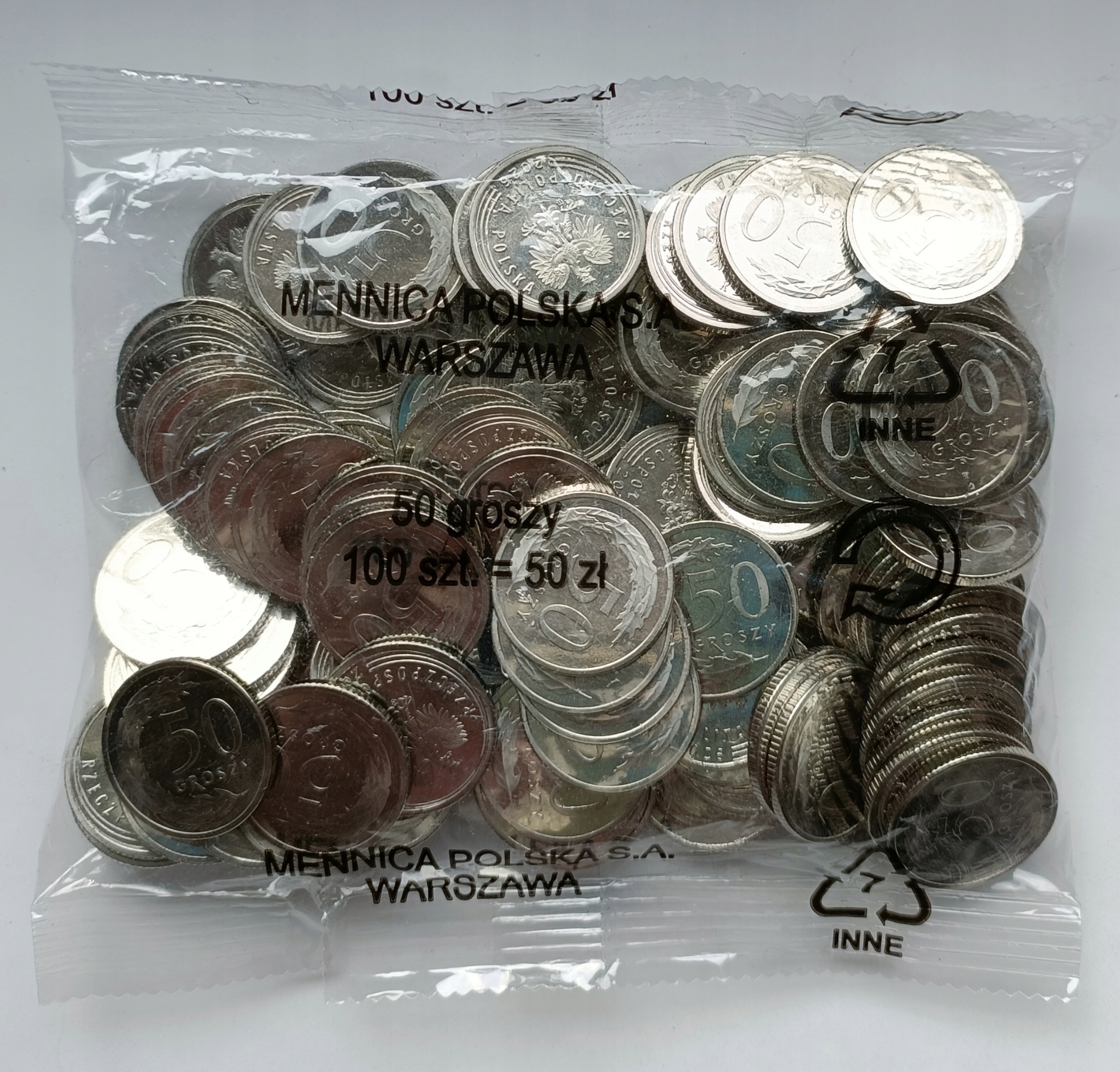50 GROSZY 2026 SASZETKA MENNICZA