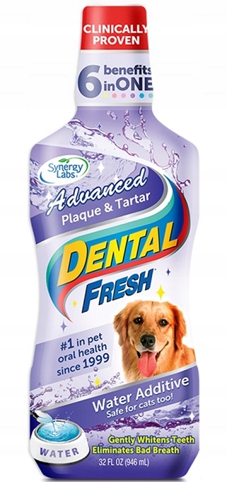 Dental Fresh Kamień i Osad Płyn do higieny jamy ustnej dla psa 946ml