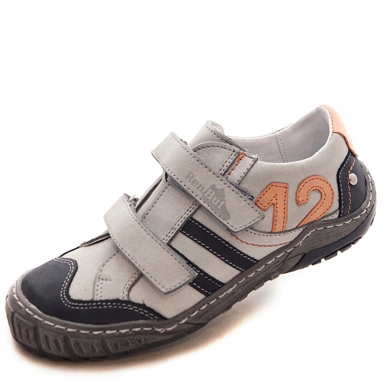 Sneakersy półbuty dziecięce Skórzane Ren-But Wkładka Antybakteryjna 4160