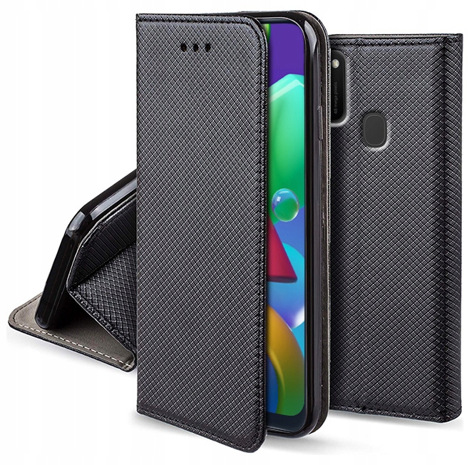 

Etui Portfel Magnetyczny do Samsung M21 Szkło