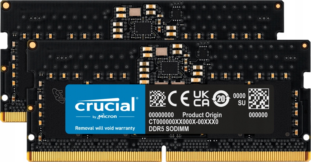 Ddr5 Sodimm 16gb 4800 Crucial w Pamięć RAM - Części do