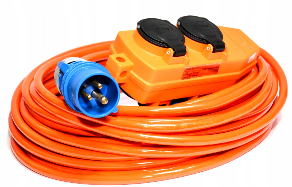Adapter Extension Cord motorhome 30m 3x2.5 H07BQF