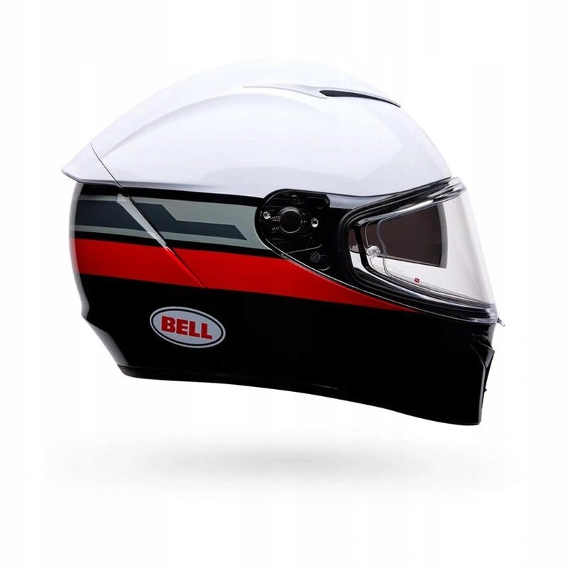 Prilba Bell Lithium ECE6 Motion White Red čierna biela červená Darčeky