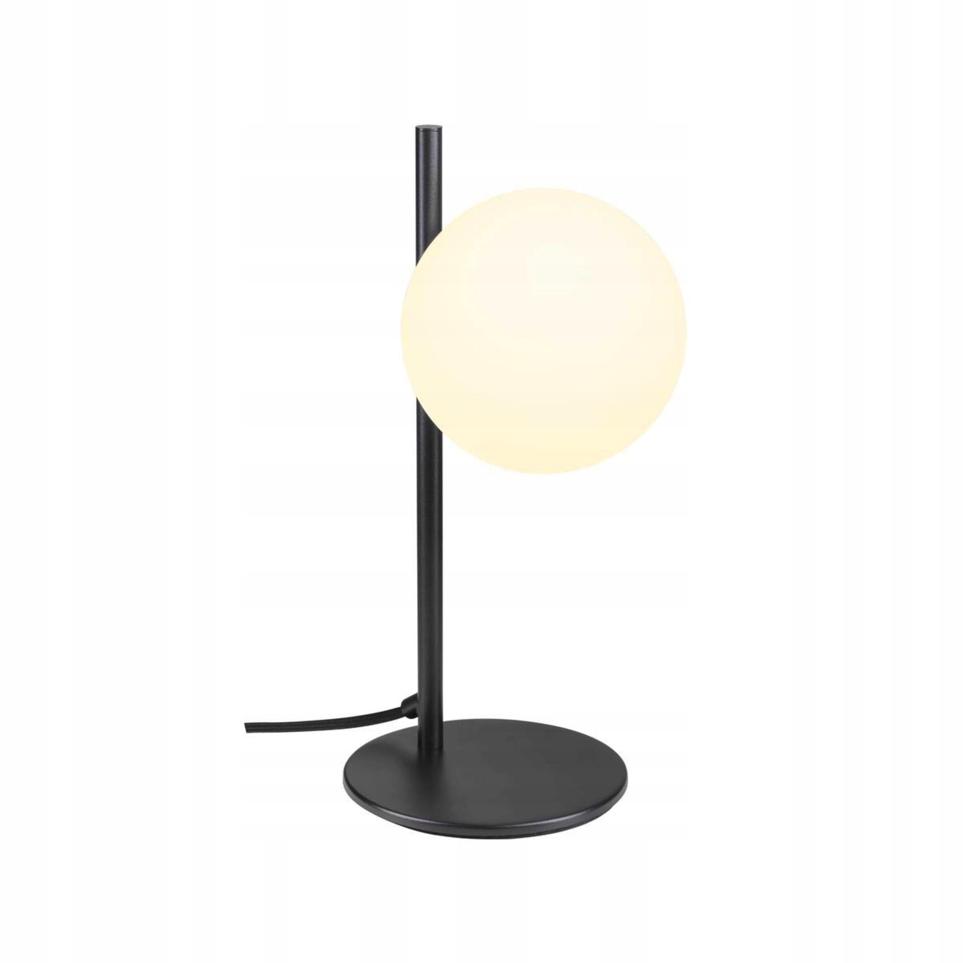 Stolová lampa Slv Sun Tl G9 čierna oceľ/sklo G9 max. 5W IP20
