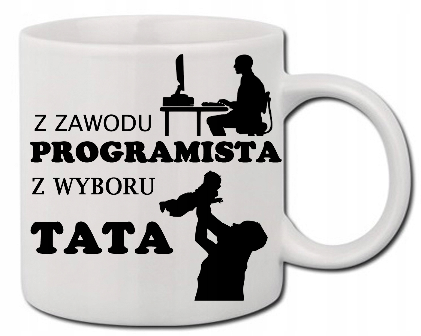 

Kubek 330 Dla Taty Programisty Upominek Imię