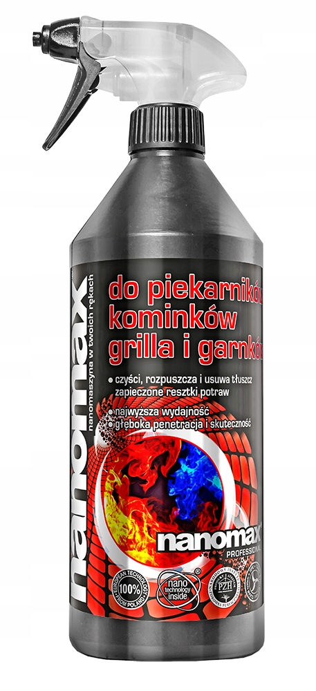 

Płyn 1L do piekarnia kominka grilla Nanomax