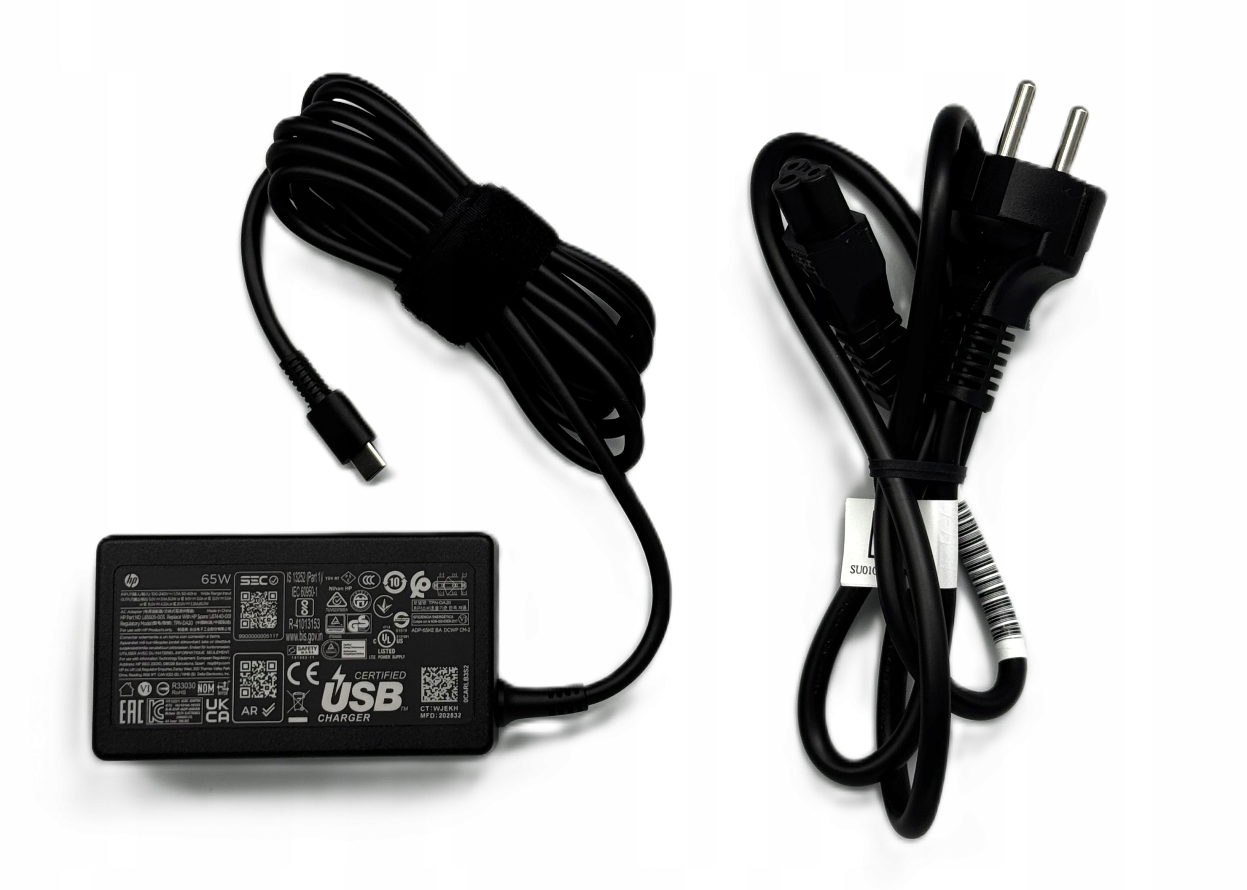 Nowy Zasilacz Ładowarka Hp Elitebook Envy Spectre 65W Usb-c 2026
