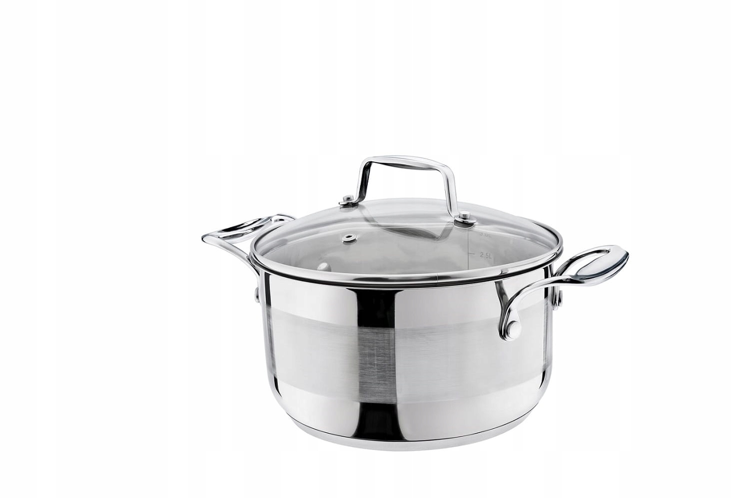 

Garnek stalowy 2,5 l 18 cm grube dno indukcja