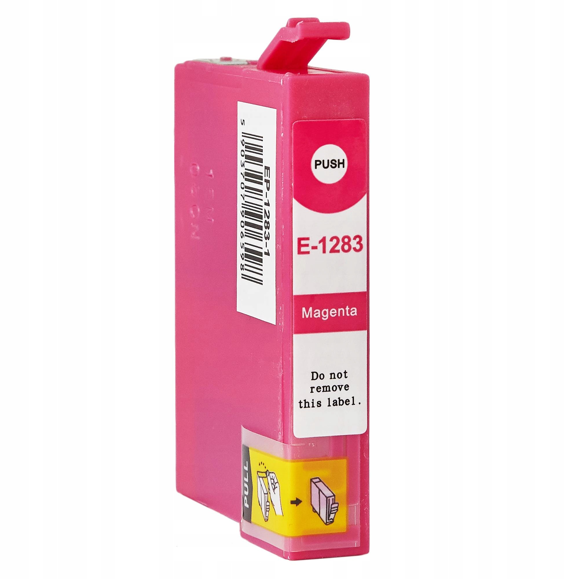 4 x Tusz EP-1283 do Epson T1283 SX125 SX130 SX420W BX305F Purpur. 10ml Bulk