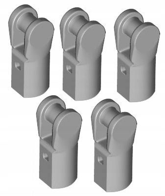 

Lego Przegub/Uchwyt Jasny Szary (23443/6343976) x5