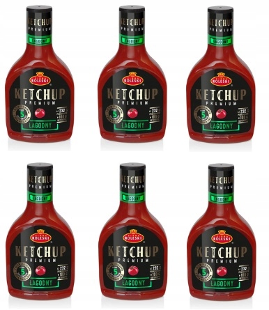 Levně 6 x 465 g Roleski jemný kečup premium Karton