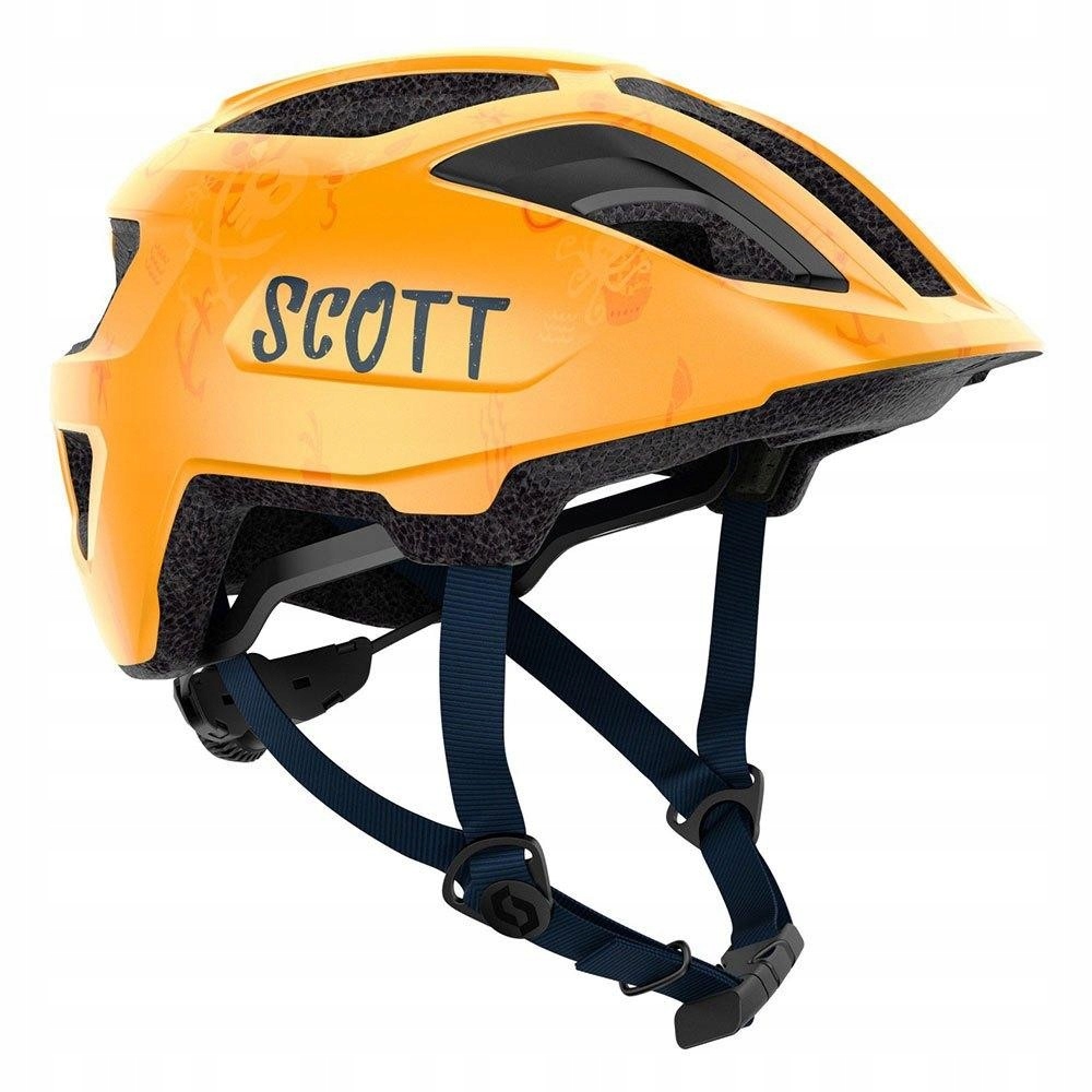 Kask Scott Spunto Kid 46-52cm ognisty pomarańczowy