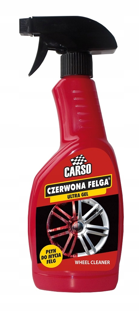 

Carso Czerwona Felga krwawiąca, płyn do mycia felg