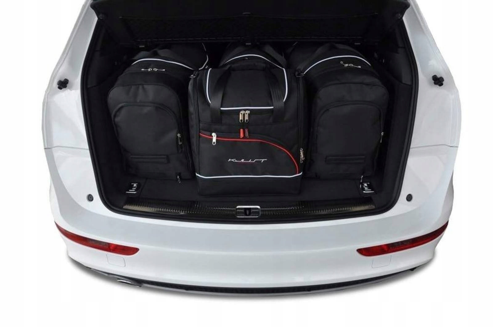 J&j Automotive Sada 4ks cestovných tašiek Sport pre Audi Q5 2008-2016