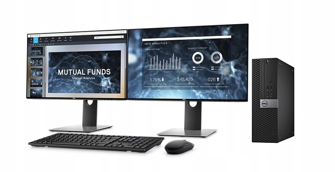 Kompaktowy DELL 3060 SFF Core i5-8500 4.10Ghz 8 GB 1TB SSD Win11Pro biurowy Wielkość pamięci RAM 8 GB