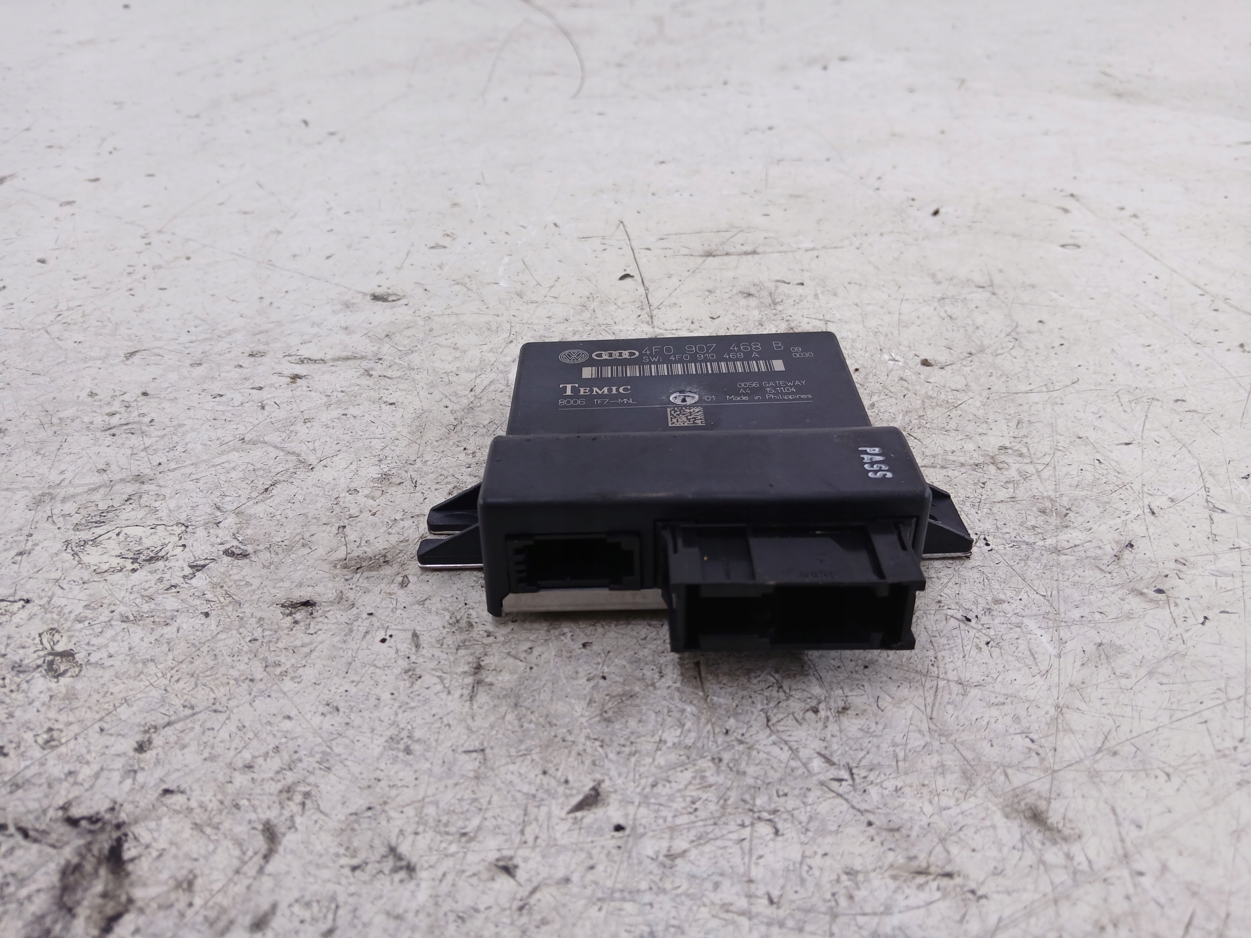 AUDI A6 C6 module control unit GATEWAY 4F0907468B