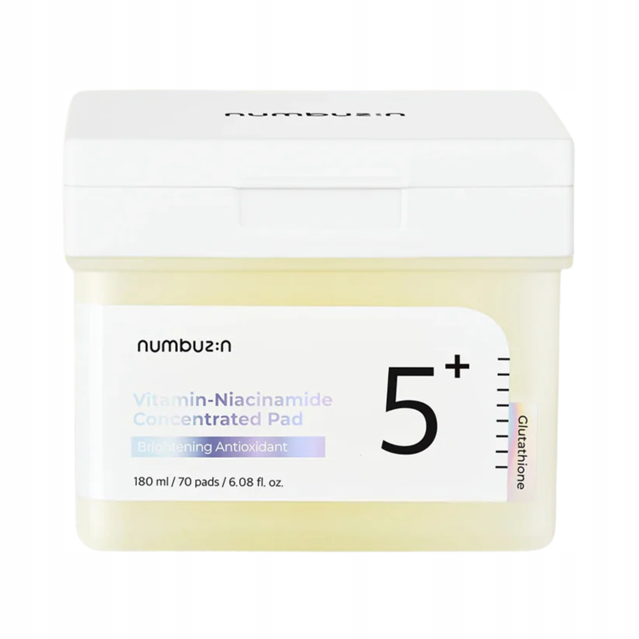 Numbuzin No 5 Vitamin tonizující vločky s niacinamidem na obličej 70ks