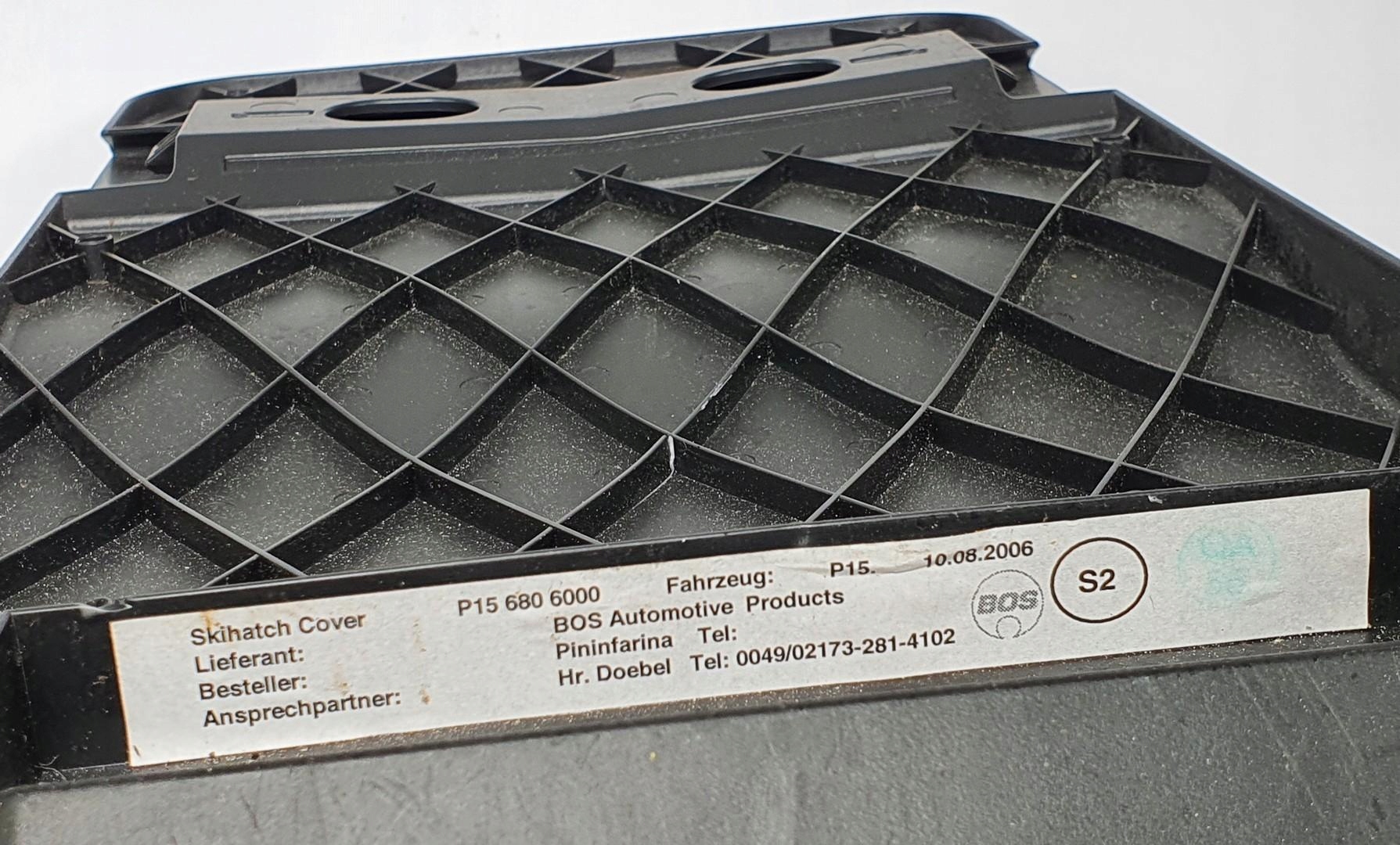 крышка защита бардачок volvo C70 II 08613378