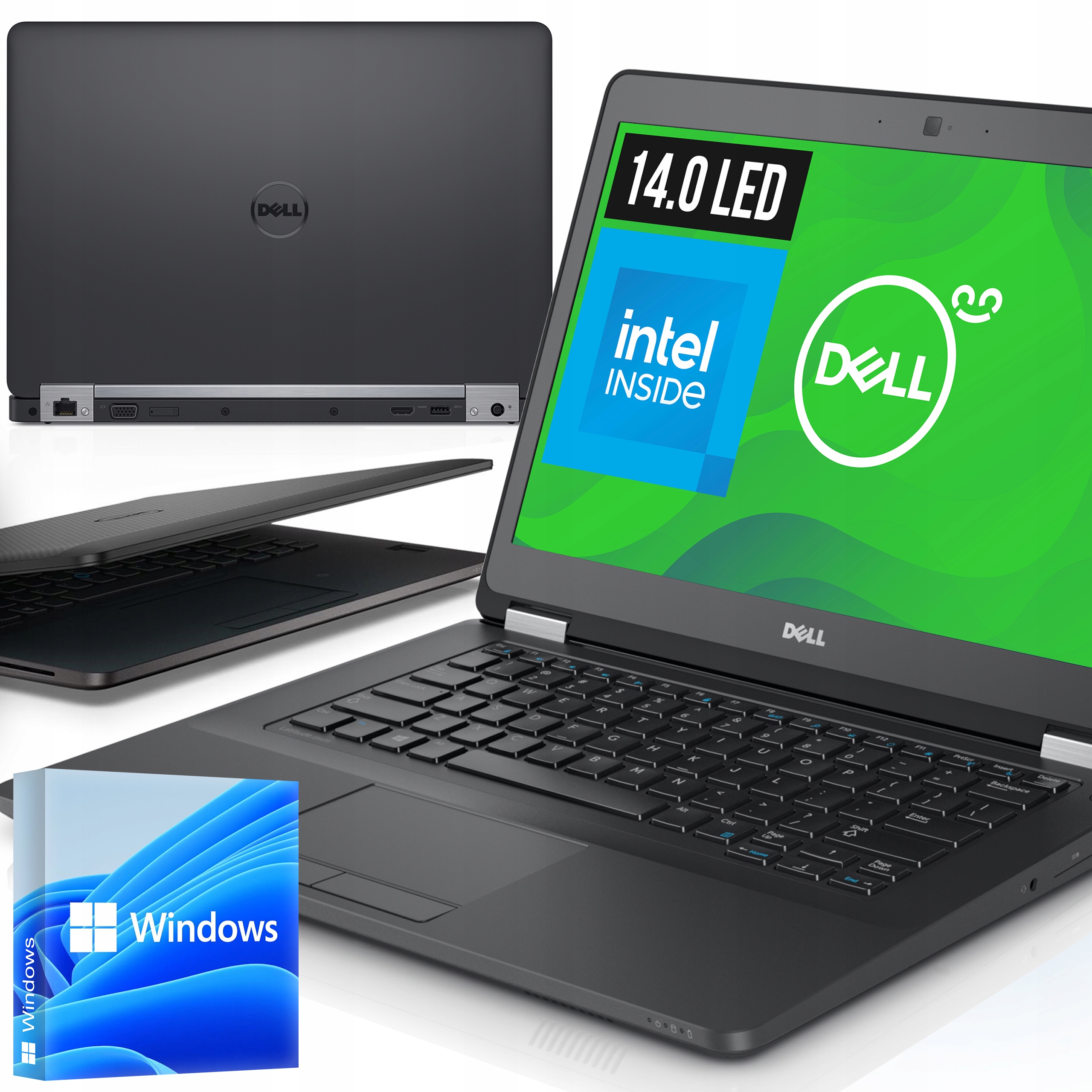 

Dell Latitude 14 Fhd i5 Quad 16GB 256GB Ssd 10 Pro
